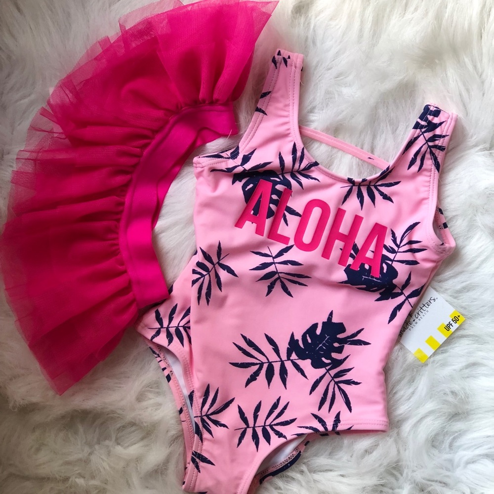(Sold) Shade Critters Palm Beach 2T Swimsuit